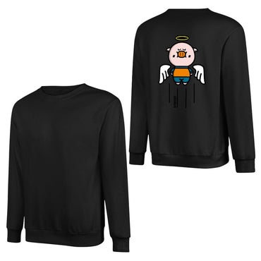 Crew Neck Long Sleeve Sweatshirt 4000645