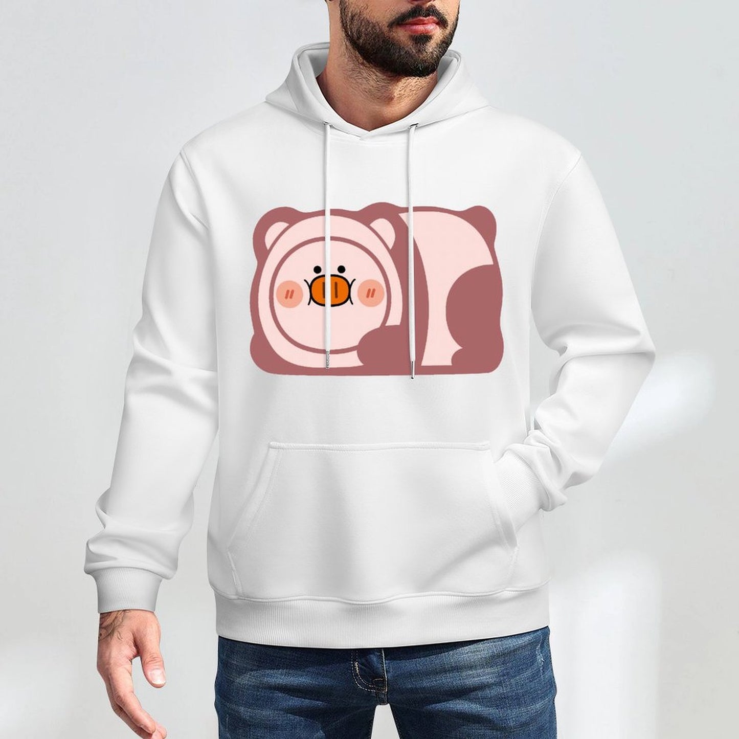 Front Graphic HoodiesEasy-Care Crisp Print