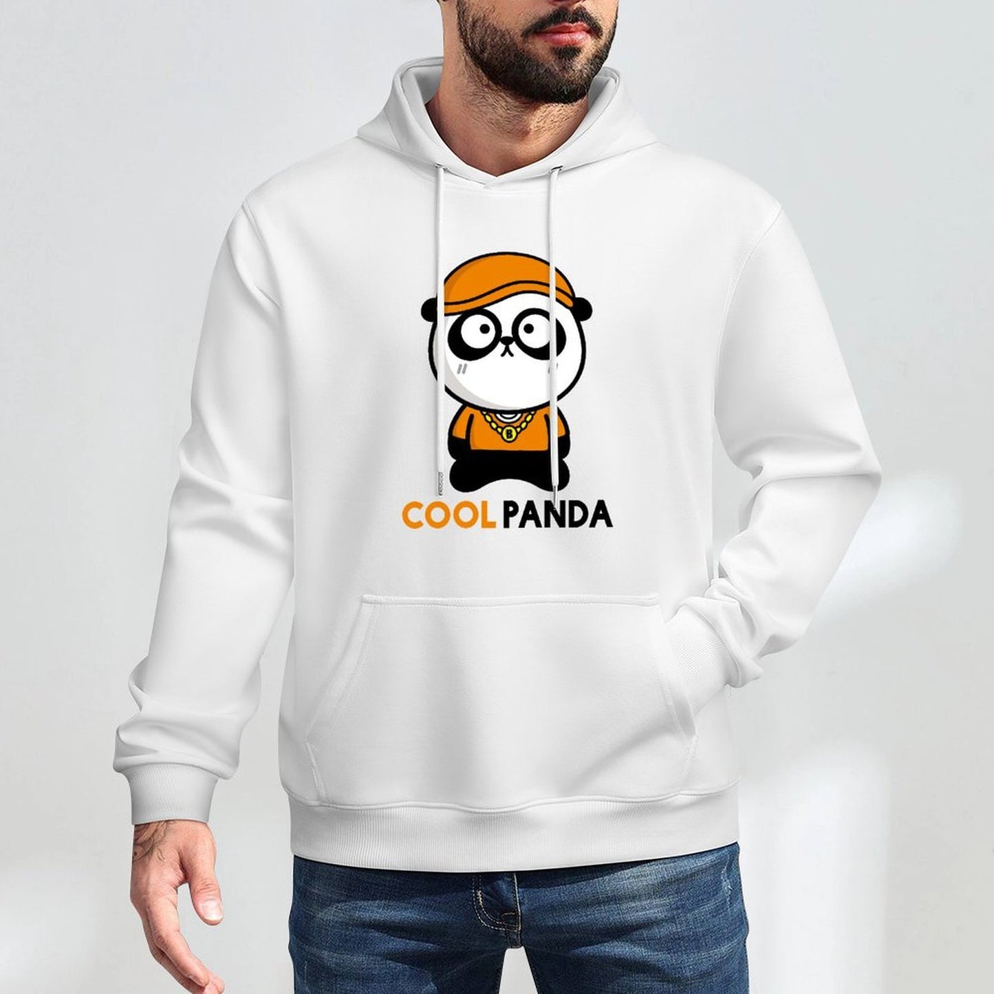 Fade-Resistant Minimalist Front Graphic Hoodies