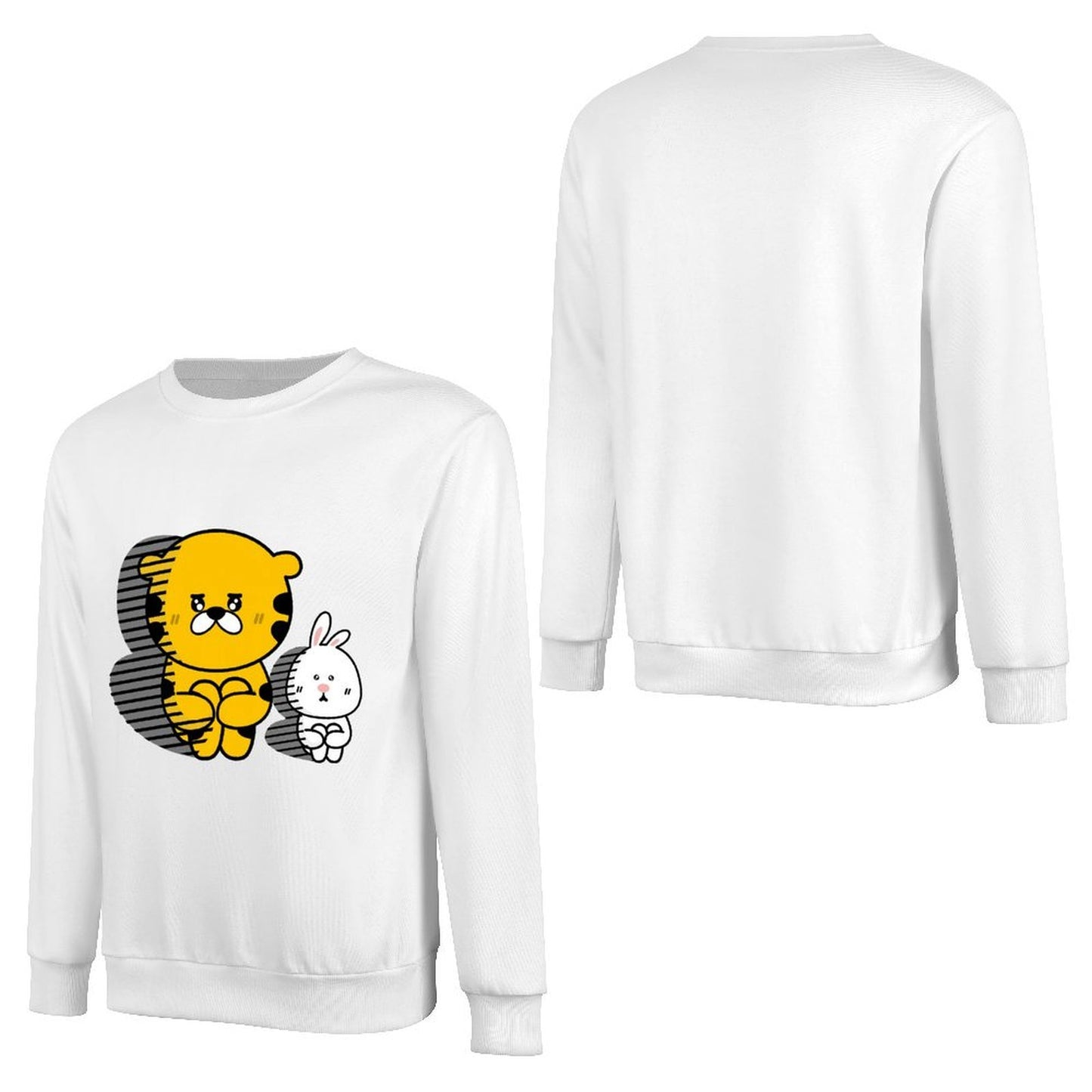 Front Patterned Long Sleeve TopActiveStyle Minimalist