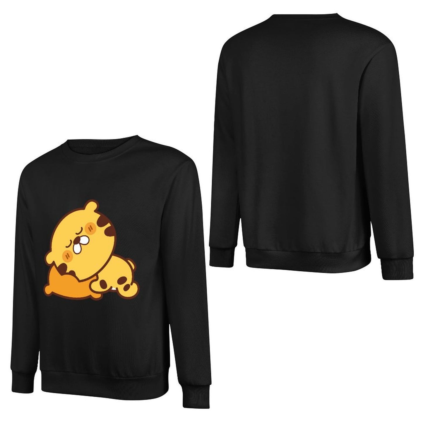 Front Patterned Long Sleeve TopClassic Long Lasting