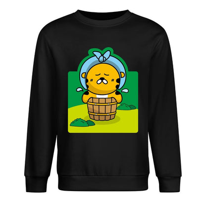 Front Patterned Long Sleeve TopPromotional Active