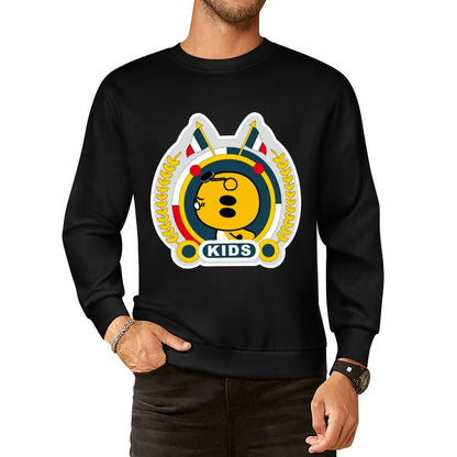 Front Patterned Long Sleeve TopBold Studio