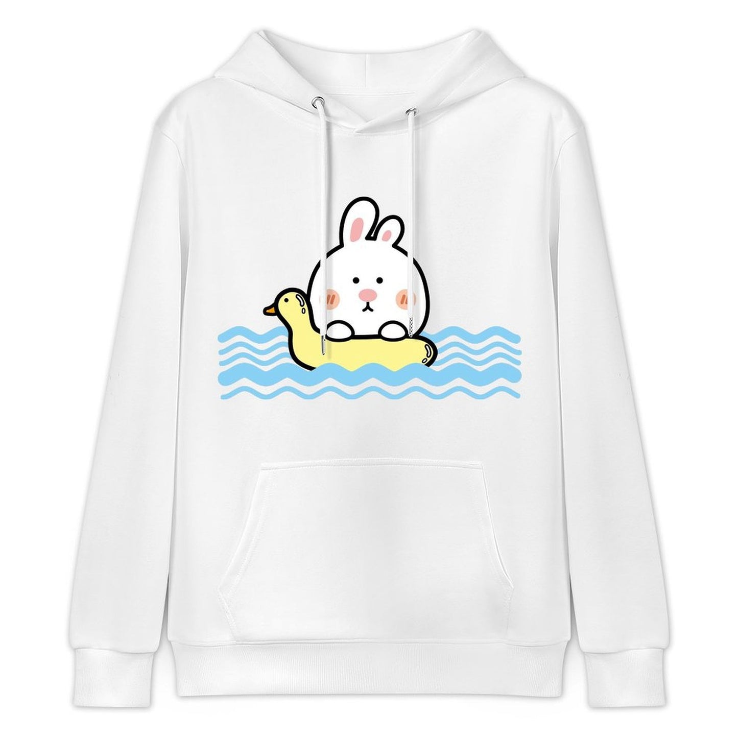 Sharp Neutral Front Graphic Hoodies