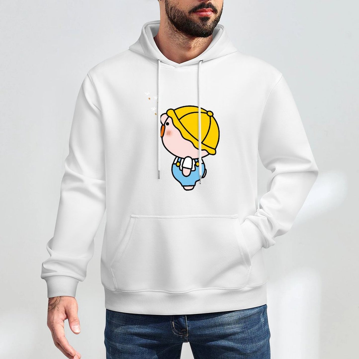 Front Graphic HoodiesPremium Finish Colorfast