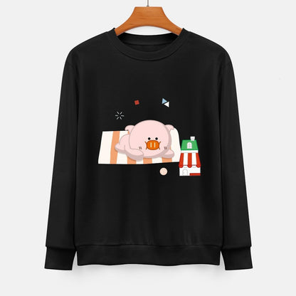 IPBR 250g Crew Neck Long Sleeve Sweatshirt Front GraphicCrew Neck Long Sleeve Sweatshirt4000910