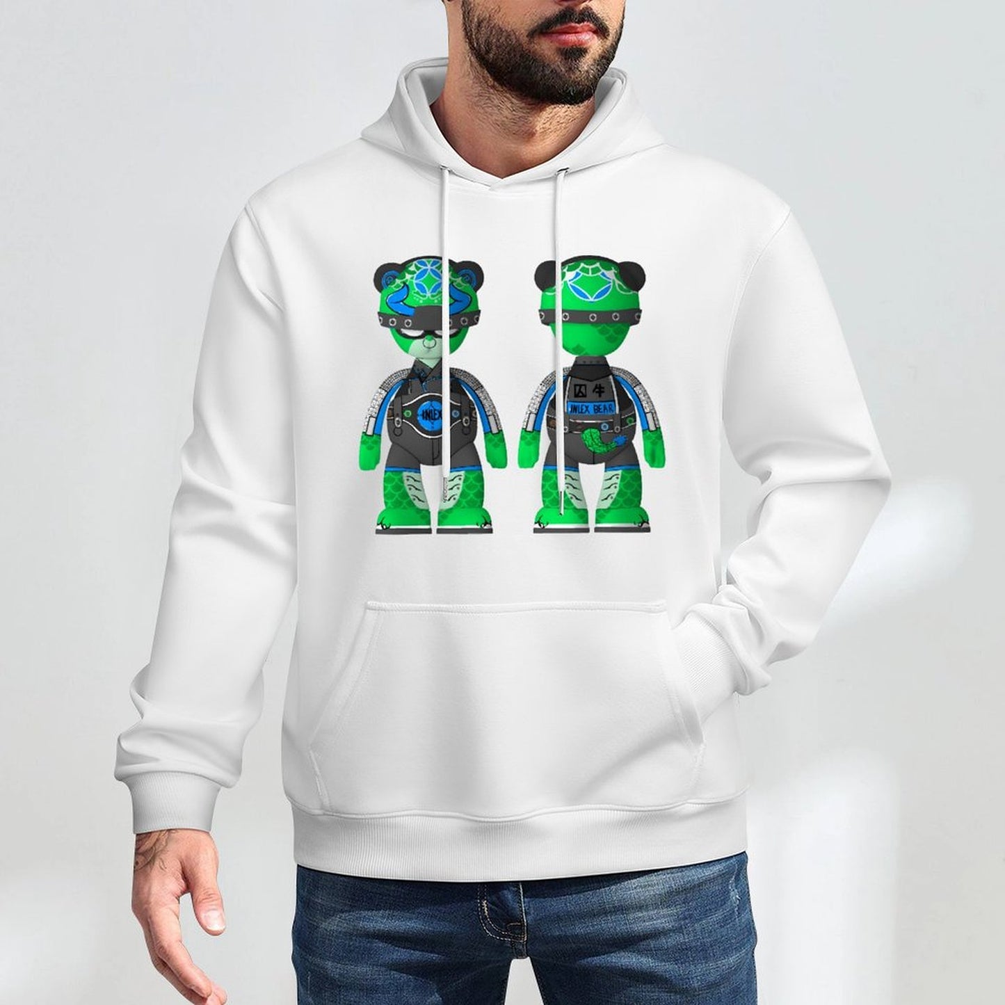 Hoodie Front PatternLightweight Relaxed