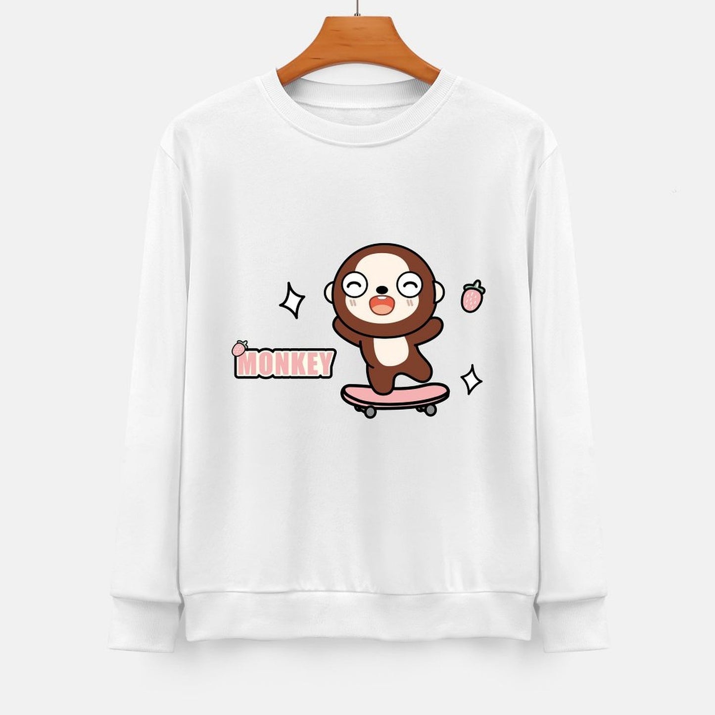 Front Patterned Long Sleeve TopPremium Finish Premium