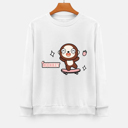 Front Patterned Long Sleeve TopPremium Finish Premium