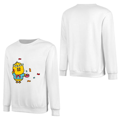 Front Patterned Long Sleeve TopNeat Retro