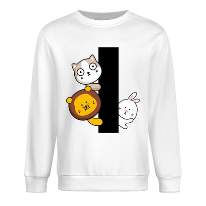 Front Patterned Long Sleeve TopHeavyweight Timeless