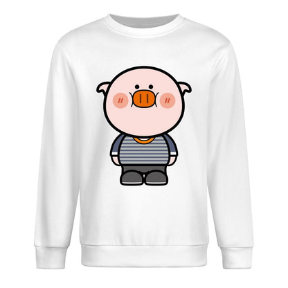 Front Patterned Long Sleeve TopTimeless Retro