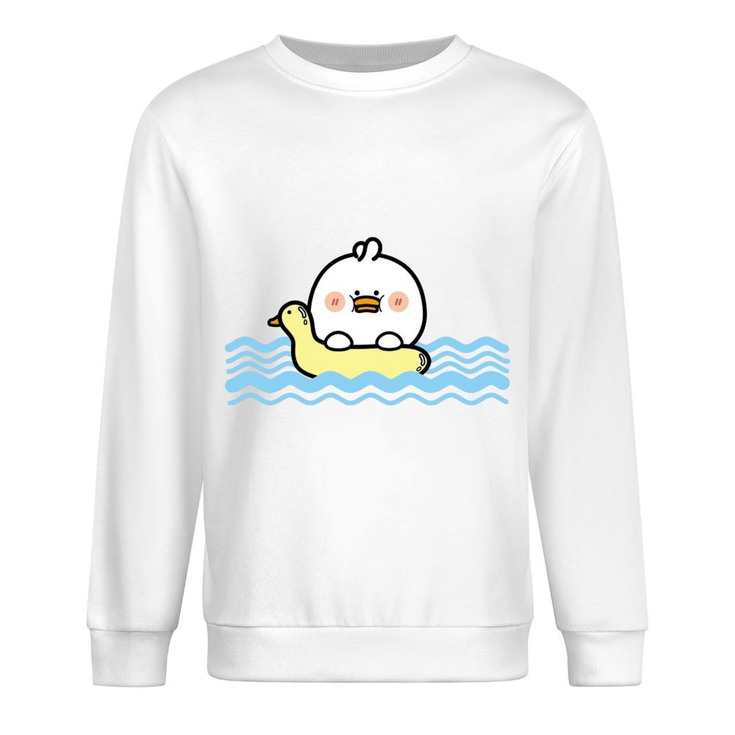 Front Patterned Long Sleeve TopComfortSeries SoftFeel