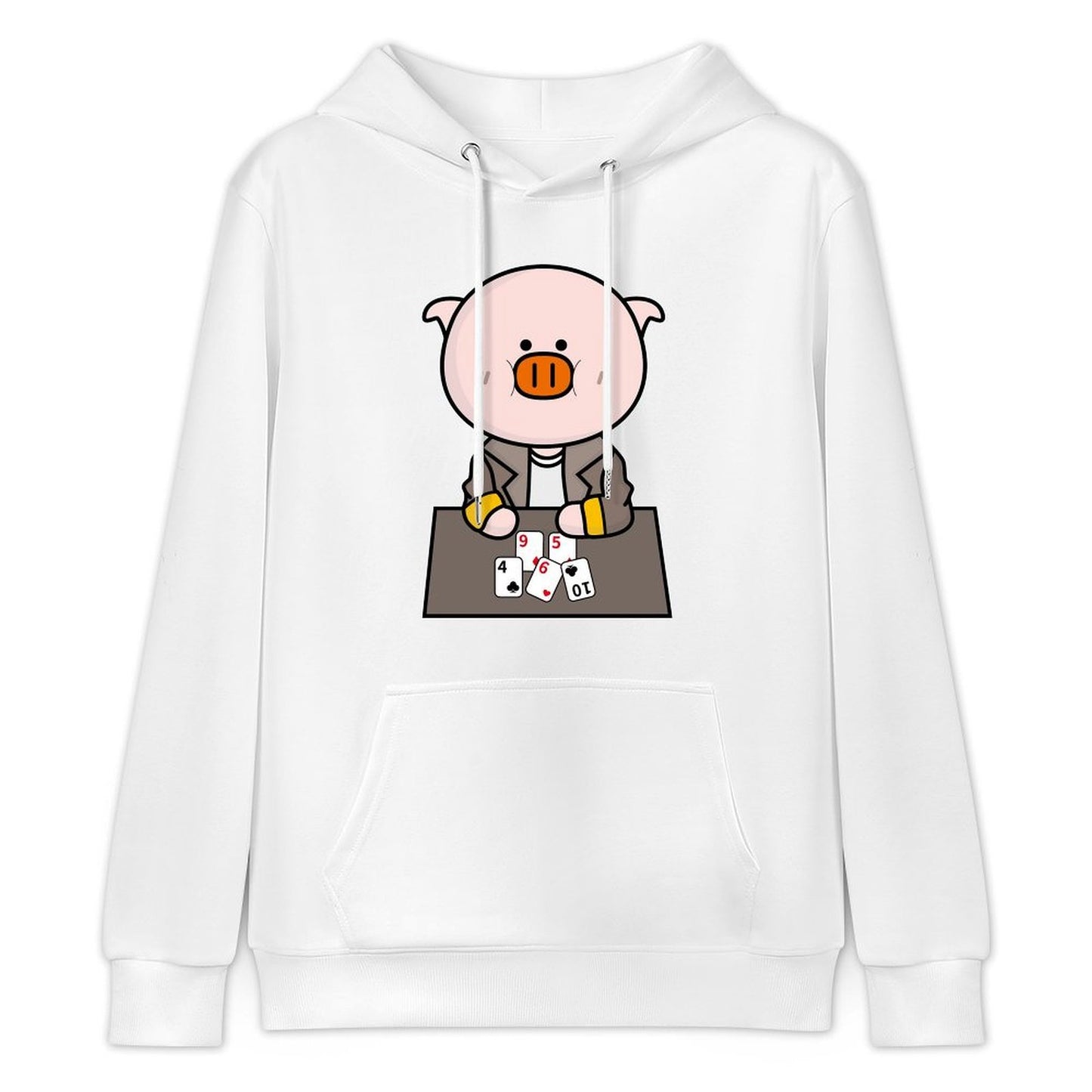 RegularFit Pocket Tee Front Graphic Hoodies