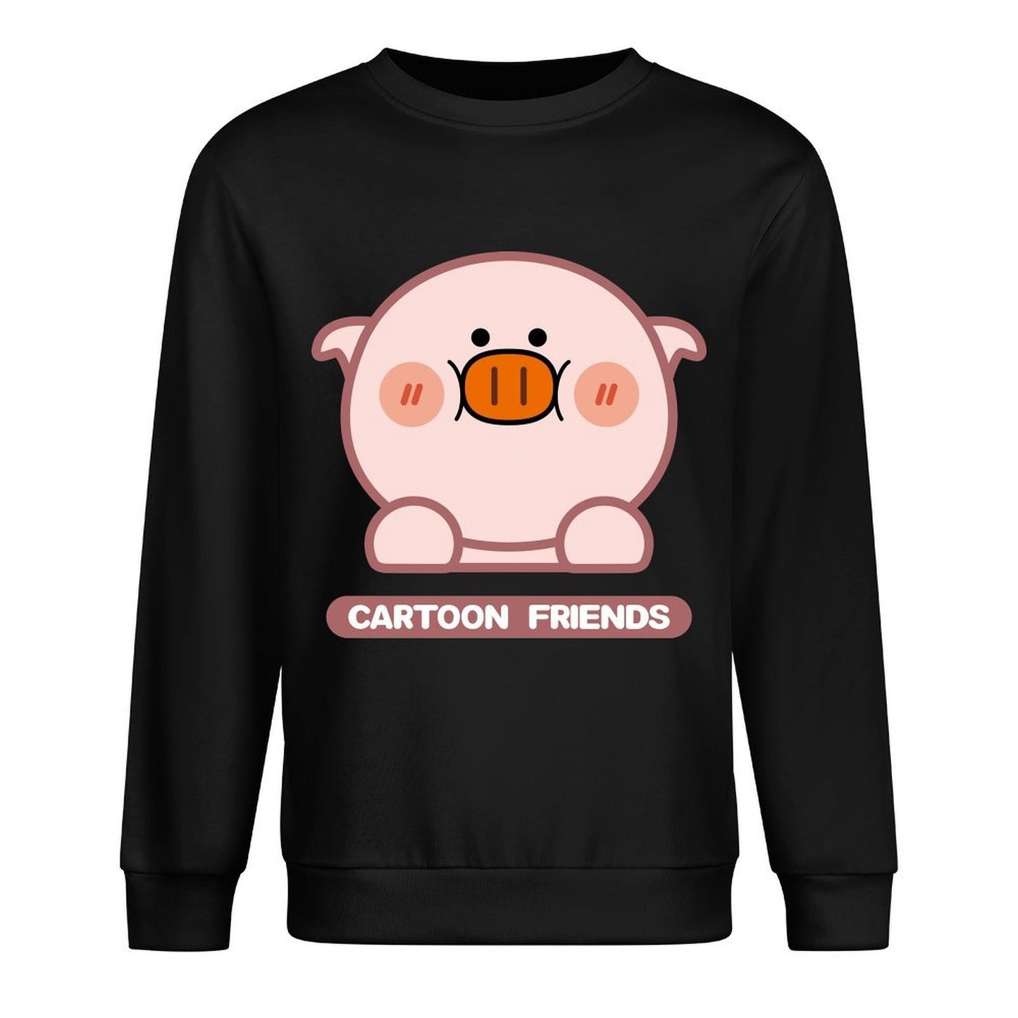 Front Patterned Long Sleeve TopSeries CleanCut