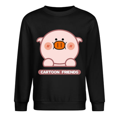 Front Patterned Long Sleeve TopSeries CleanCut