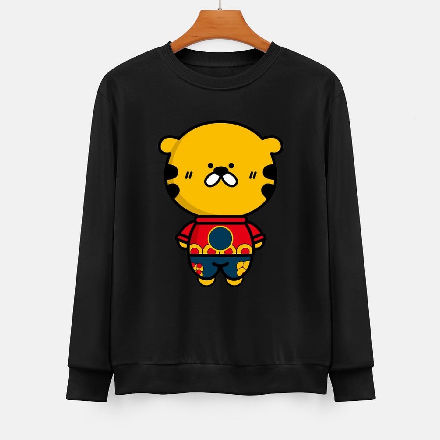 Front Patterned Long Sleeve TopUltra Durable YearRound