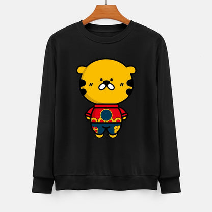 Front Patterned Long Sleeve TopUltra Durable YearRound