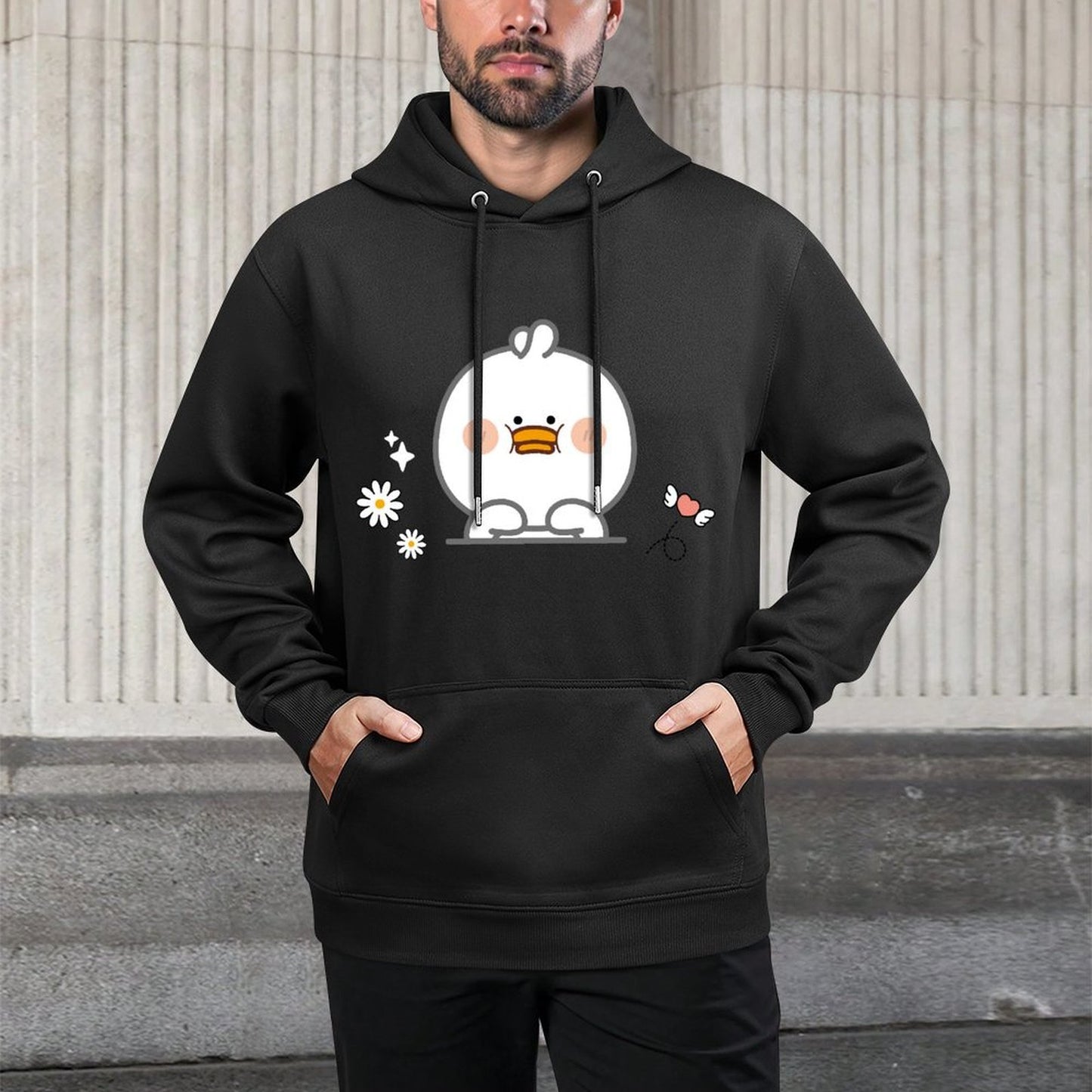 Front Graphic HoodiesComfort SoftFeel