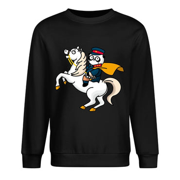 Front Patterned Long Sleeve TopRecycled Urban