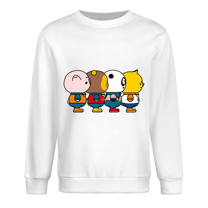 Front Patterned Long Sleeve TopDaily Reliable