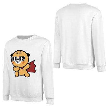 Front Patterned Long Sleeve TopPremium Finish SoftWear