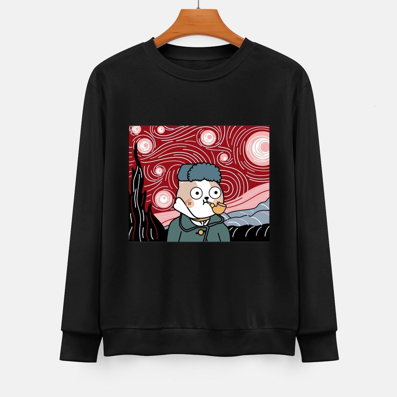  Front Patterned Long Sleeve TopActiveLine Original