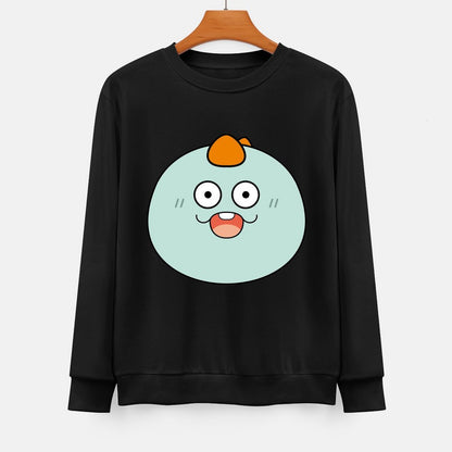  Front Patterned Long Sleeve TopActiveWear Tear-Resistant