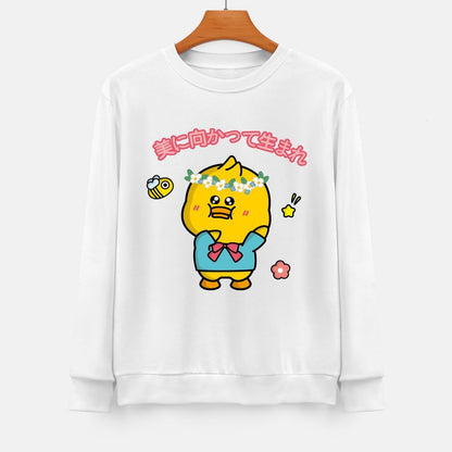 Front Patterned Long Sleeve TopModernFit Printed