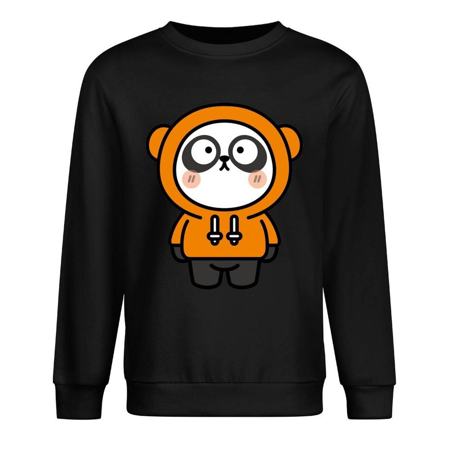 Front Patterned Long Sleeve TopSimple SoftTouch