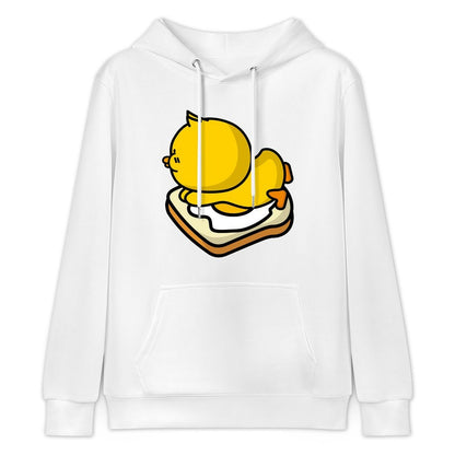 Minimal Smooth Feel Front Graphic Hoodies