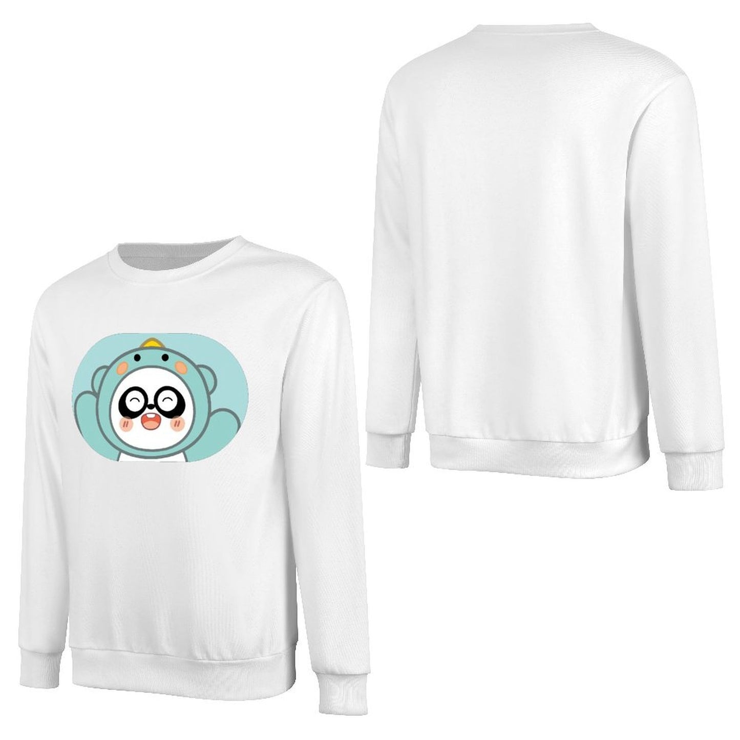 Front Patterned Long Sleeve TopStreetStyle PremiumSeries