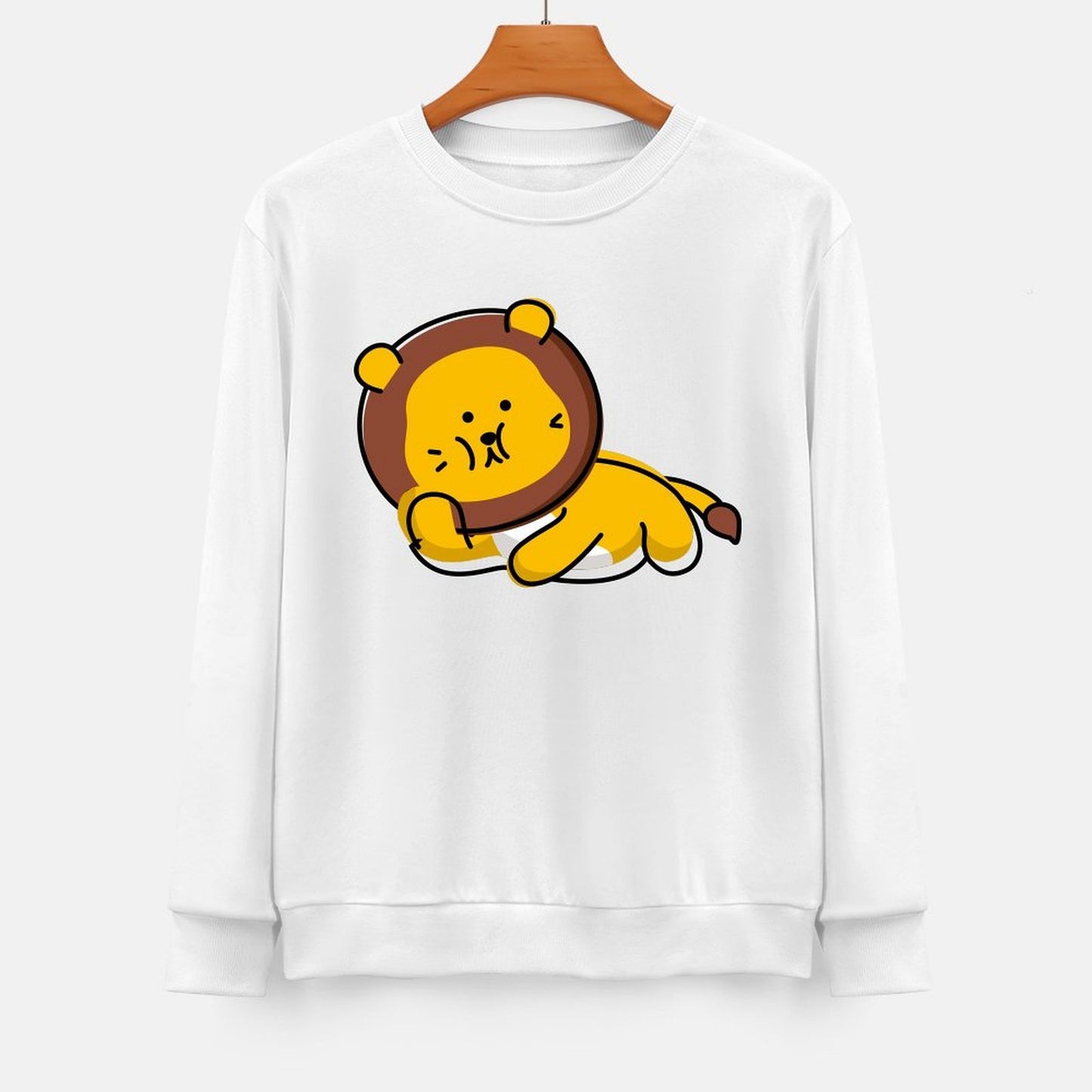 Front Patterned Long Sleeve TopPremium Finish AllDay