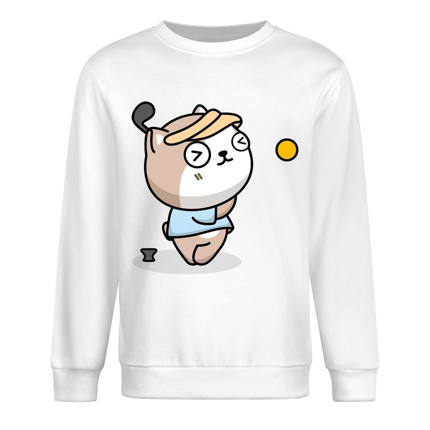 IPBR 250g Crew Neck Long Sleeve Sweatshirt Front GraphicCrew Neck Long Sleeve Sweatshirt4000115