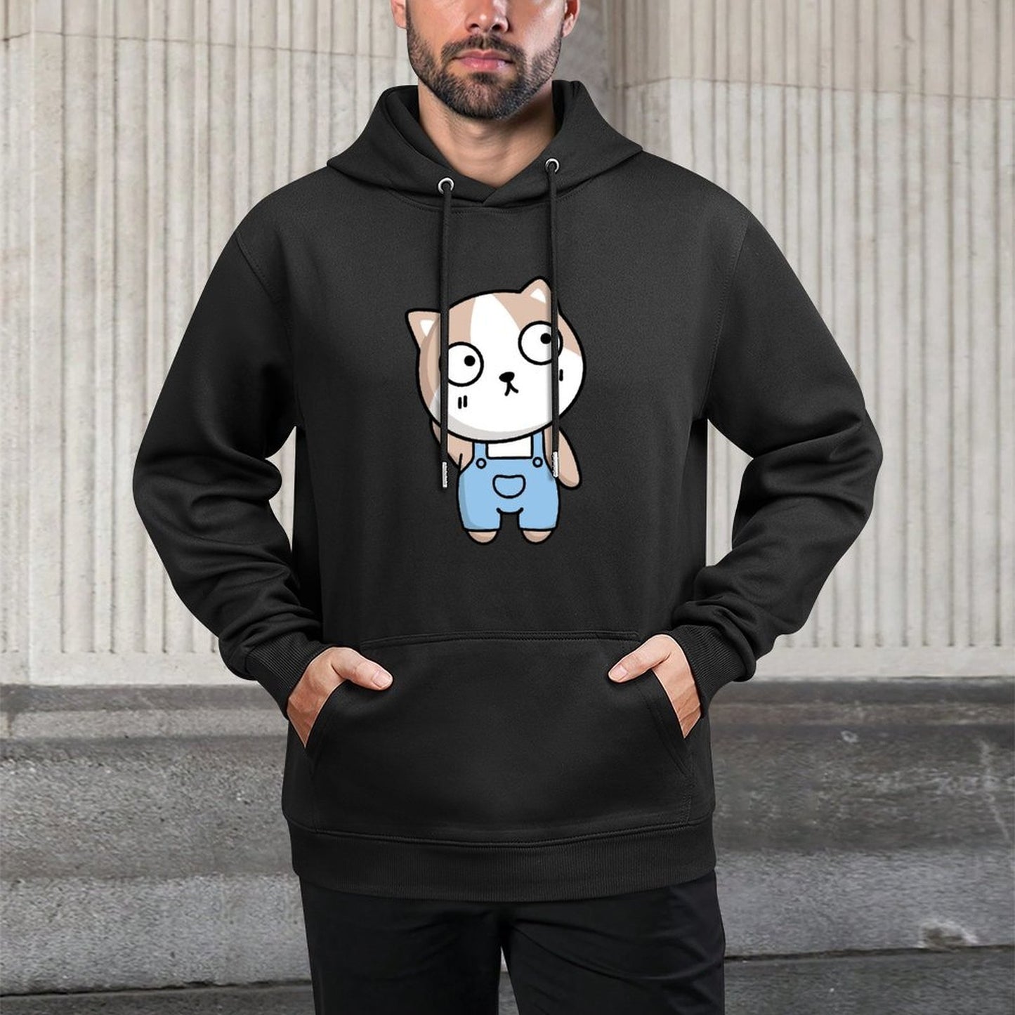 Standard LooseFit Front Graphic Hoodies