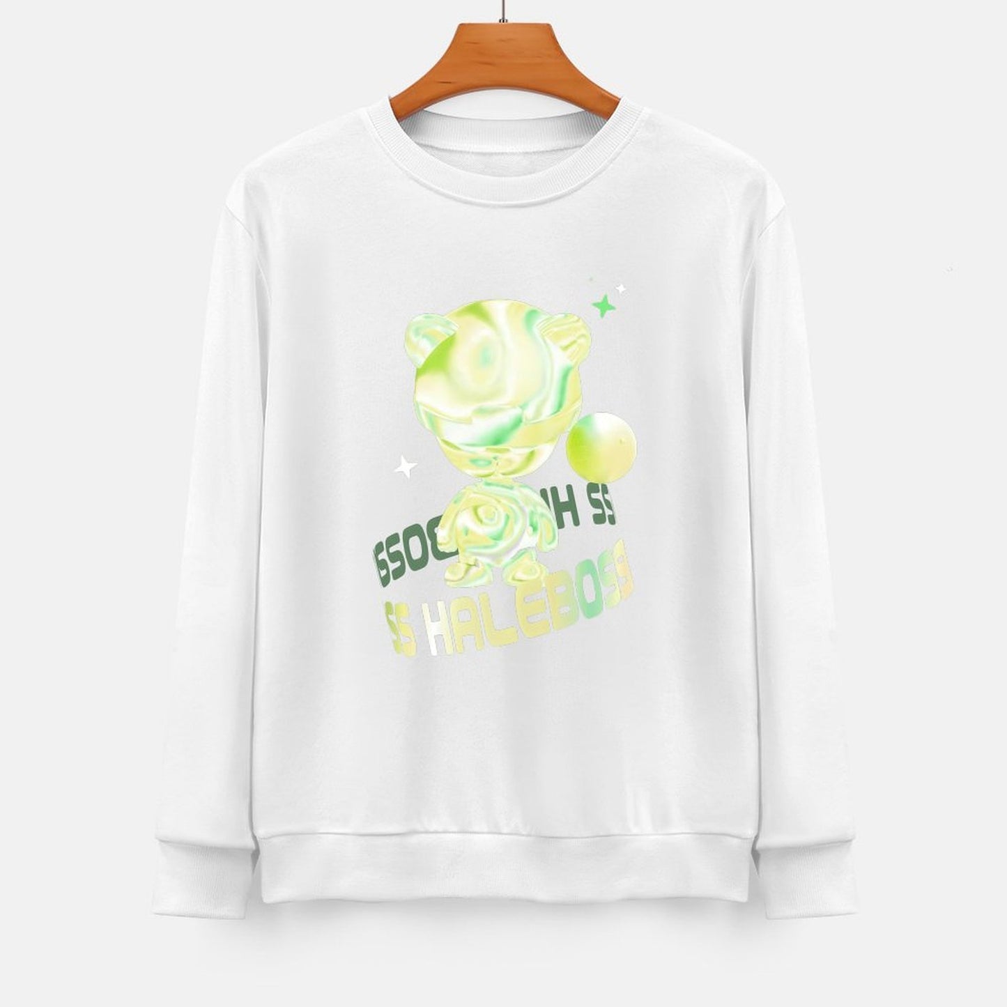 Long Sleeve With Front PatternRecycled Print-Ready