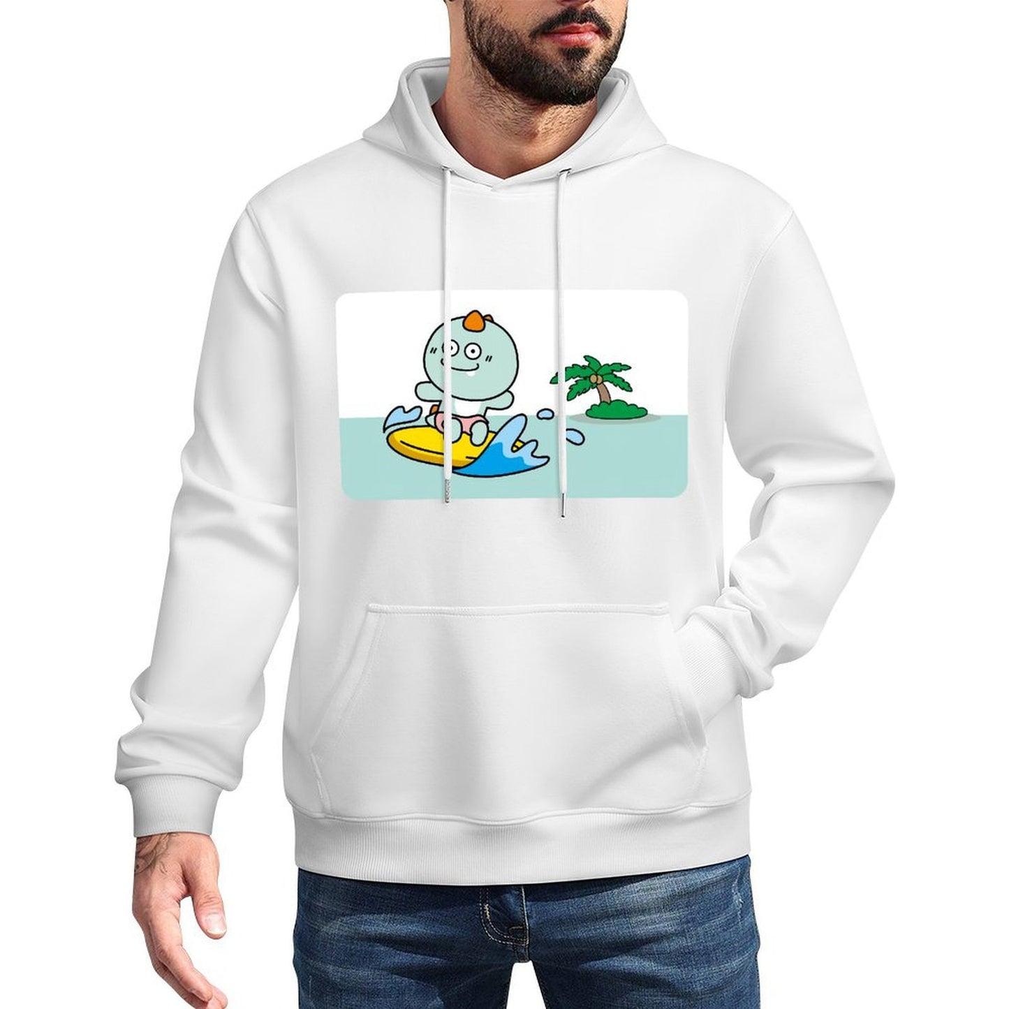 IPBR 250g Hooded Pocket Sweatshirt Front GraphicMen's Hooded  Sweatshirt4000748