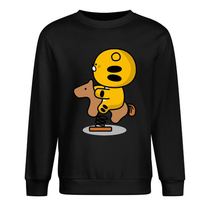 Front Patterned Long Sleeve TopBreathable Everyday